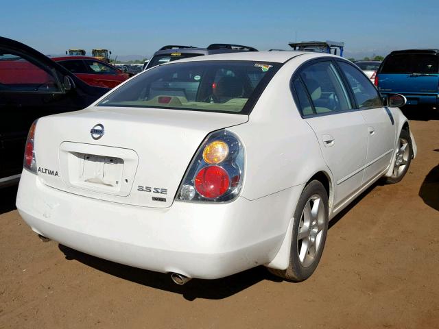 1N4BL11D33C327833 - 2003 NISSAN ALTIMA SE WHITE photo 4