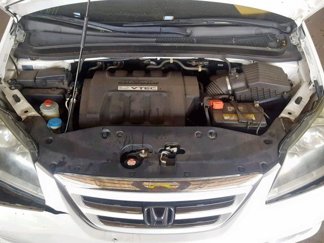 5FNRL38207B052875 - 2007 HONDA ODYSSEY LX WHITE photo 7