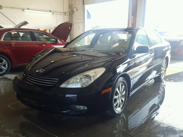 JTHBF30G136020845 - 2003 LEXUS ES 300 BLACK photo 2