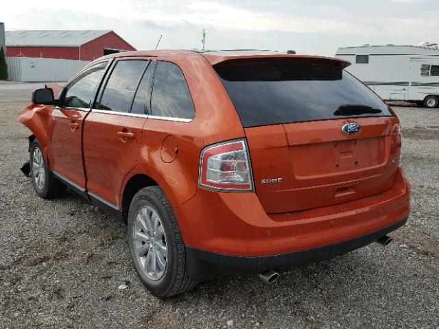 2FMDK39C58BA08000 - 2008 FORD EDGE LIMIT GRAY photo 3