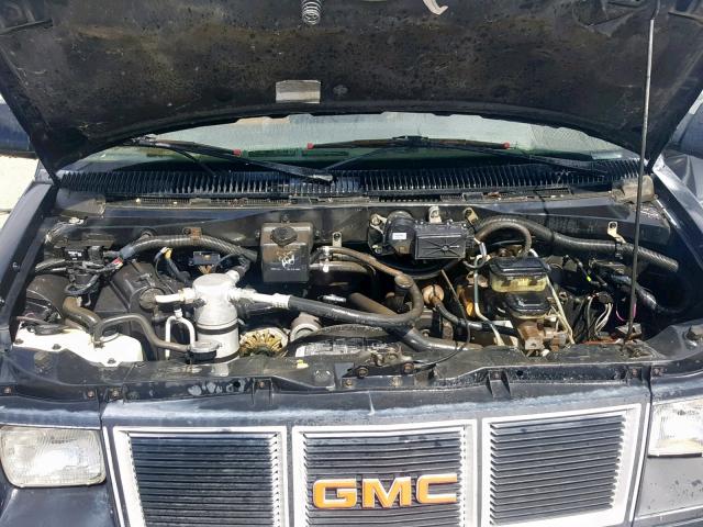 1GKDL15Z3LB542681 - 1990 GMC SAFARI BLACK photo 7