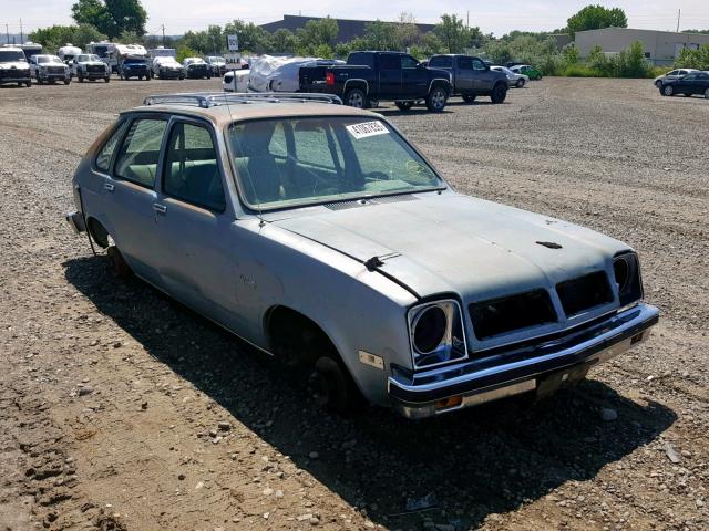 1B68E8Y113279 - 1978 CHEVROLET CHEVETTE BLUE photo 1