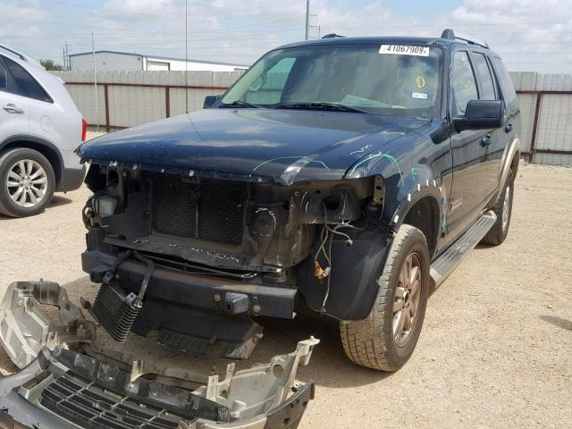 1FMEU64E76ZA14139 - 2006 FORD EXPLORER E BLACK photo 2