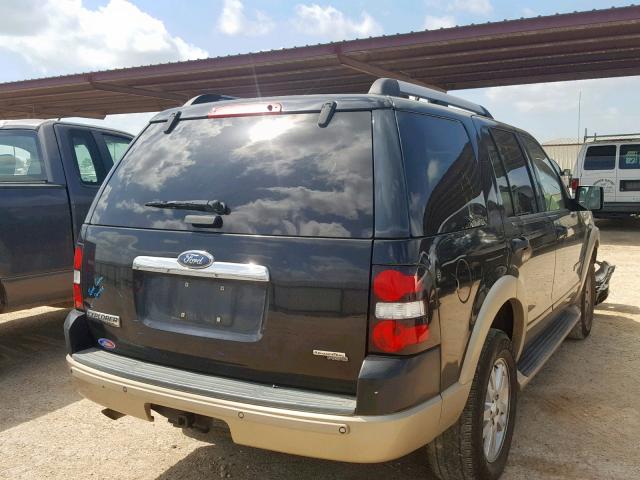 1FMEU64E76ZA14139 - 2006 FORD EXPLORER E BLACK photo 4