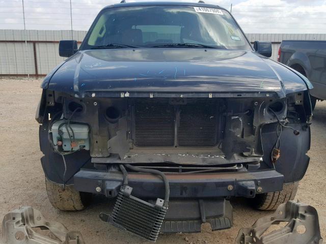 1FMEU64E76ZA14139 - 2006 FORD EXPLORER E BLACK photo 9