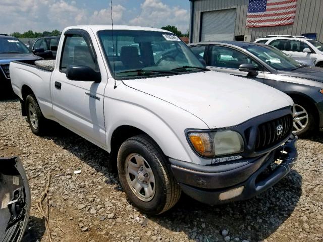 5TENL42N43Z164000 - 2003 TOYOTA TACOMA WHITE photo 1