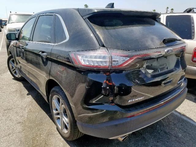 2FMPK3K91JBB74371 - 2018 FORD EDGE TITAN BLACK photo 3