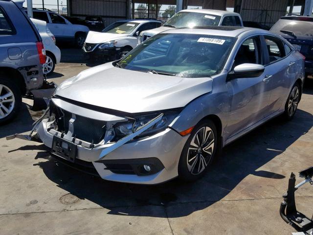 2HGFC1F71HH630257 - 2017 HONDA CIVIC EXL 灰色 照片 2