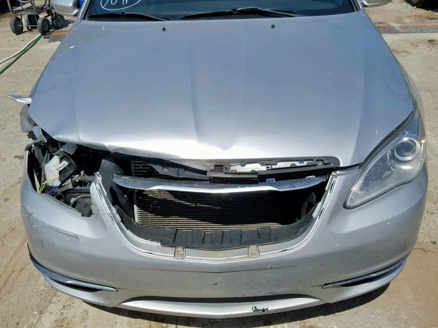 1C3CCBBG3CN304154 - 2012 CHRYSLER 200 TOURIN SILVER photo 9