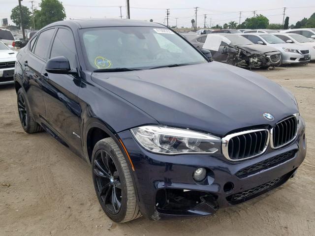 5UXKU0C38H0G69181 - 2017 BMW X6 SDRIVE3 BLACK photo 1