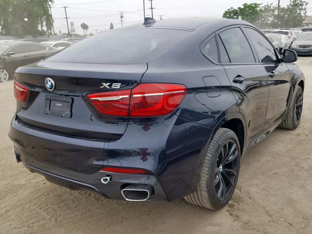 5UXKU0C38H0G69181 - 2017 BMW X6 SDRIVE3 BLACK photo 4