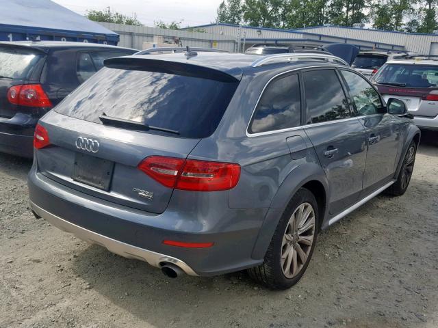 WA1UFAFL5GA008147 - 2016 AUDI A4 ALLROAD GRAY photo 4