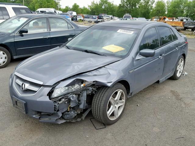 19UUA66226A027778 - 2006 ACURA 3.2TL GRAY photo 2