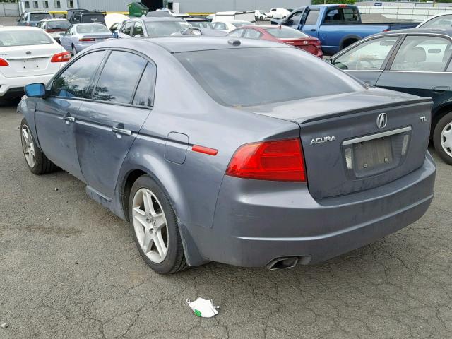 19UUA66226A027778 - 2006 ACURA 3.2TL GRAY photo 3