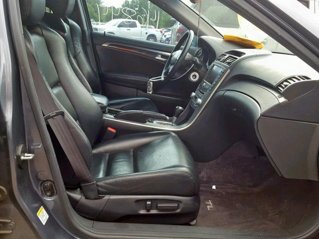 19UUA66226A027778 - 2006 ACURA 3.2TL GRAY photo 5