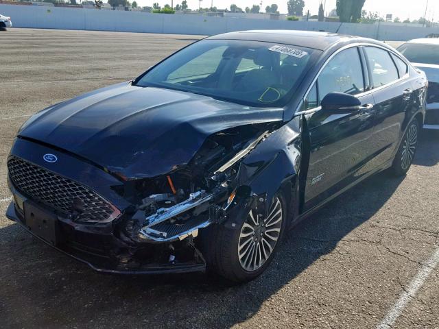 3FA6P0SU7HR379523 - 2017 FORD FUSION TIT BLACK photo 2