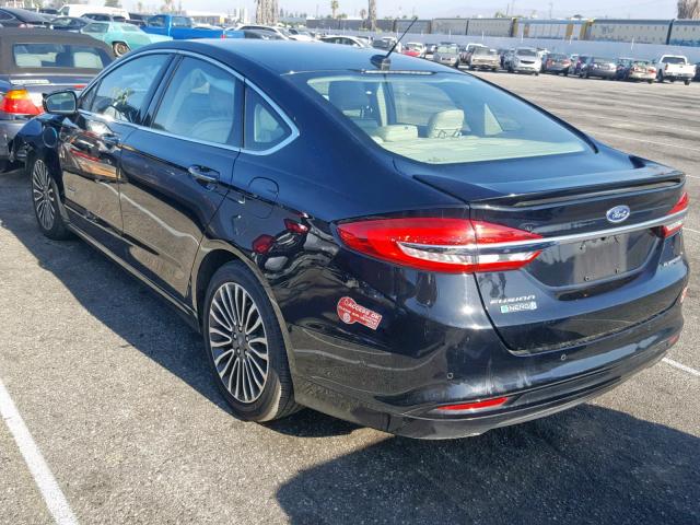 3FA6P0SU7HR379523 - 2017 FORD FUSION TIT BLACK photo 3