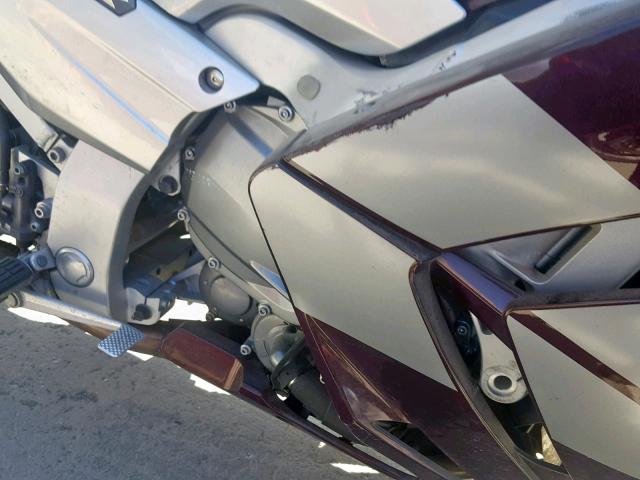 JYARP15Y87A000710 - 2007 YAMAHA FJR1300 BURGUNDY photo 7