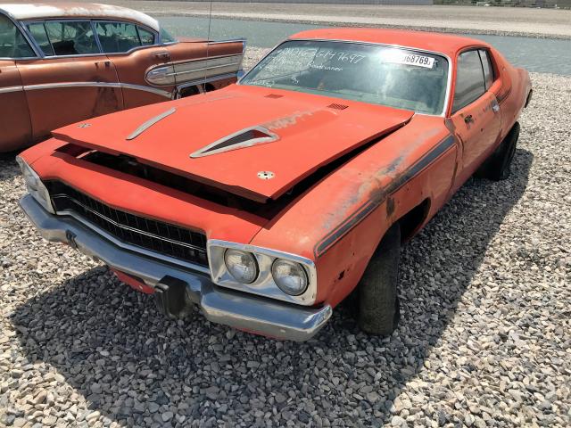 RM21G3G149697 - 1973 PLYMOUTH ROADRUNNER ORANGE photo 1