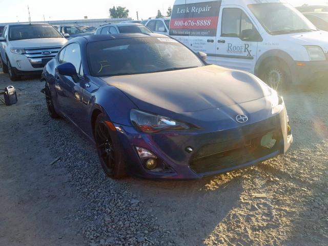 JF1ZNAA12F9709514 - 2015 TOYOTA SCION FR-S BLUE photo 1