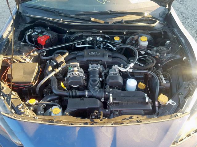 JF1ZNAA12F9709514 - 2015 TOYOTA SCION FR-S BLUE photo 7