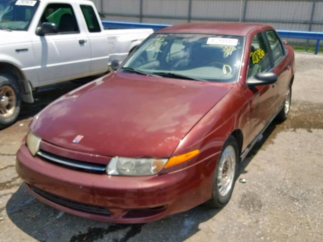 1G8JS54F52Y592553 - 2002 SATURN L100 BURGUNDY photo 2