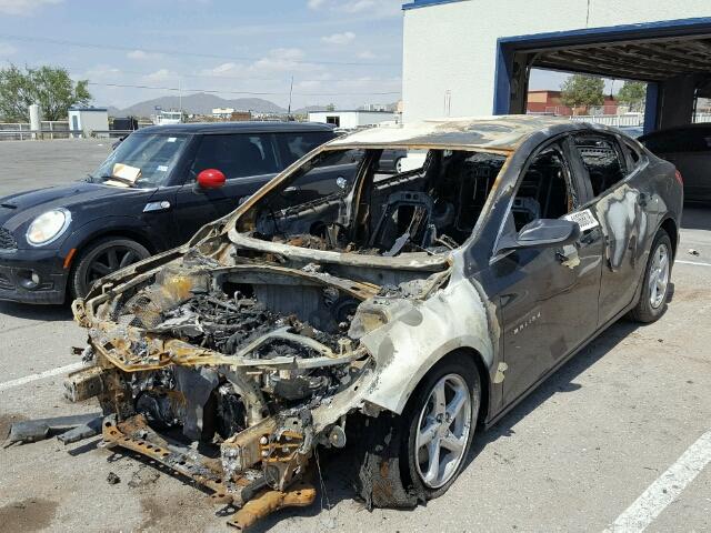 1G1ZB5ST7HF155569 - 2017 CHEVROLET MALIBU LS შავი ფოტო 2