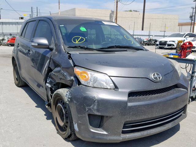 JTKKU4B48C1028124 - 2012 TOYOTA SCION XD GRAY photo 1