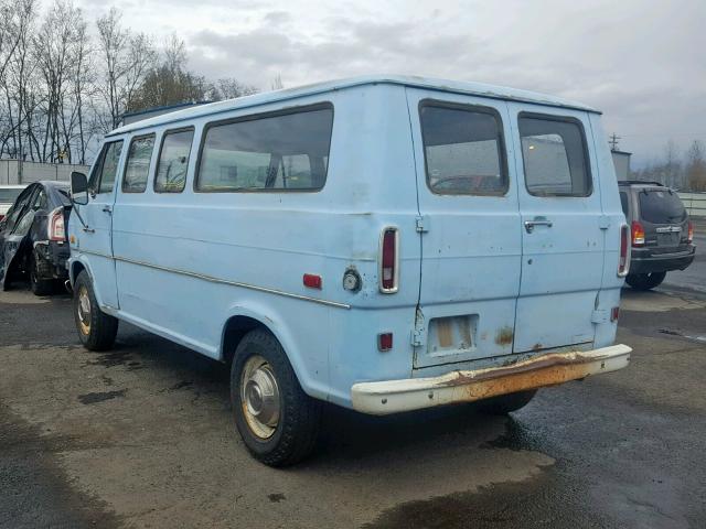 K32GHR87978 - 1973 FORD VAN BLUE photo 3