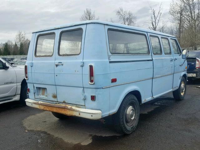 K32GHR87978 - 1973 FORD VAN BLUE photo 4