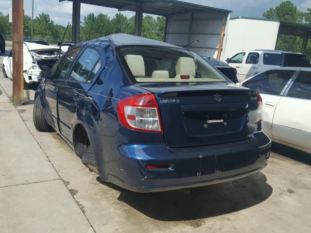 JS2YC5A2XB6300030 - 2011 SUZUKI SX4 LE BLUE photo 3