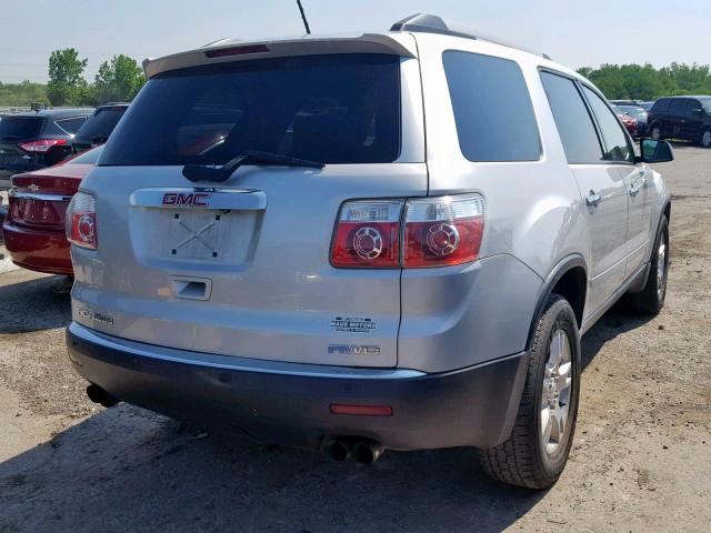 1GKKVPED4BJ109271 - 2011 GMC ACADIA SLE SILVER photo 4