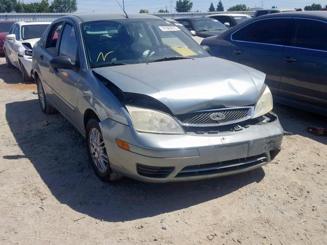 1FAFP34N56W151649 - 2006 FORD FOCUS ZX4 TEAL photo 1