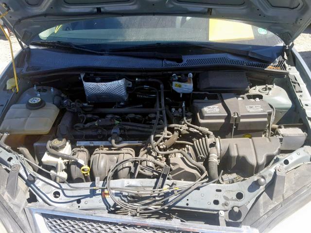 1FAFP34N56W151649 - 2006 FORD FOCUS ZX4 TEAL photo 7