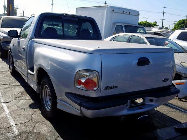 2FTZF07332CA55866 - 2002 FORD F150 SVT L SILVER photo 3