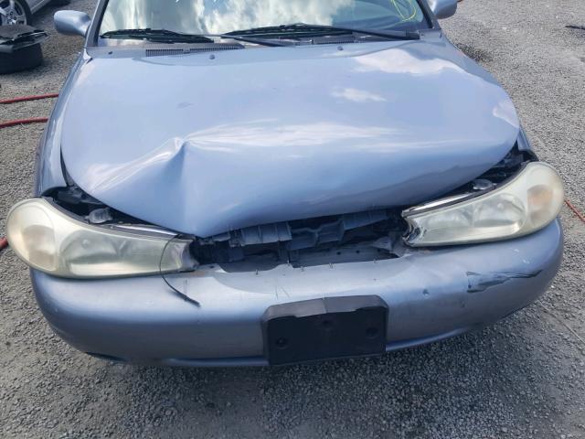 1FAFP66L1YK120213 - 2000 FORD CONTOUR SE BLUE photo 9