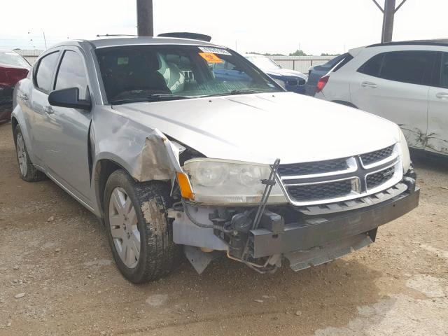 1B3BD4FB6BN533944 - 2011 DODGE AVENGER EX SILVER photo 1