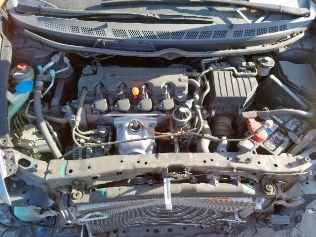 19XFA1F96AE009510 - 2010 HONDA CIVIC EXL GRAY photo 7