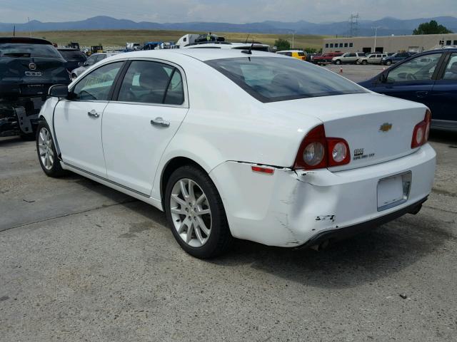 1G1ZE5E78BF101677 - 2011 CHEVROLET MALIBU LTZ თეთრი ფოტო 3