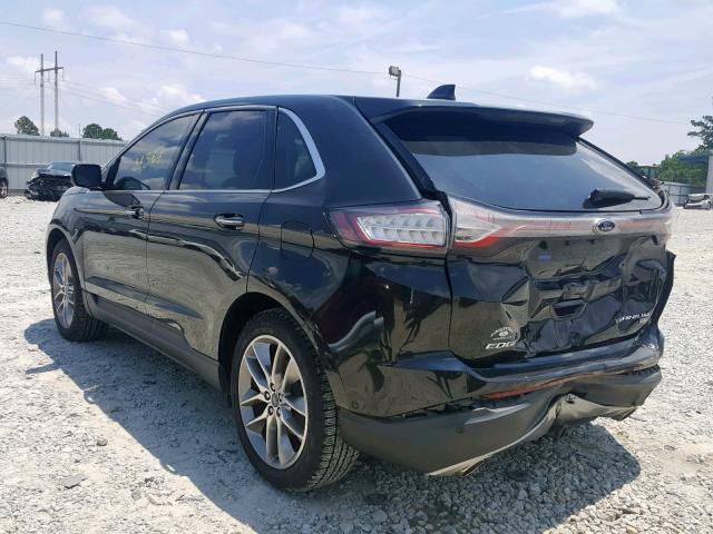 2FMPK4K89FBB82576 - 2015 FORD EDGE TITAN BLACK photo 3