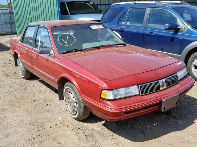 1G3AG54N8P6323335 - 1993 OLDSMOBILE CUTLASS CI BURGUNDY photo 1