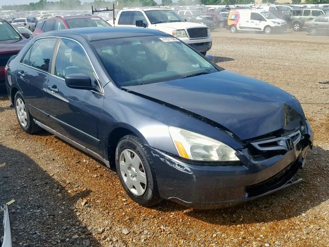 1HGCM56455A095019 - 2005 HONDA ACCORD LX BLUE photo 1