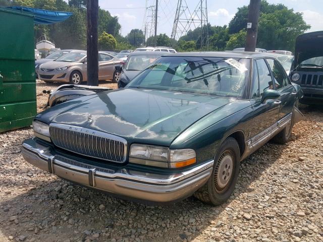 1G4CU5217SH602608 - 1995 BUICK PARK AVENU GREEN photo 2