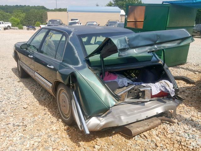 1G4CU5217SH602608 - 1995 BUICK PARK AVENU GREEN photo 3