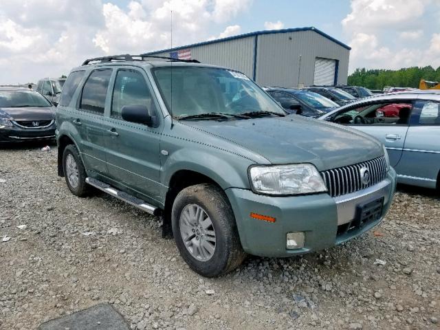 4M2YU91147KJ02509 - 2007 MERCURY MARINER LU GREEN photo 1