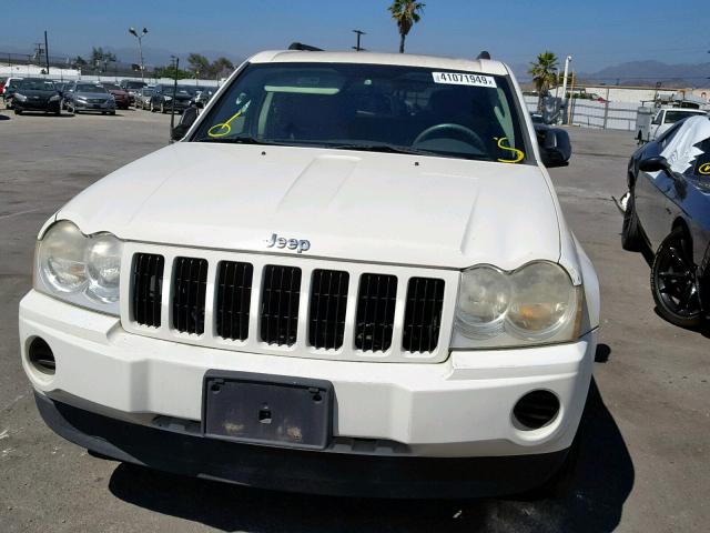 1J8GS48K97C516235 - 2007 JEEP GRAND CHER WHITE photo 10