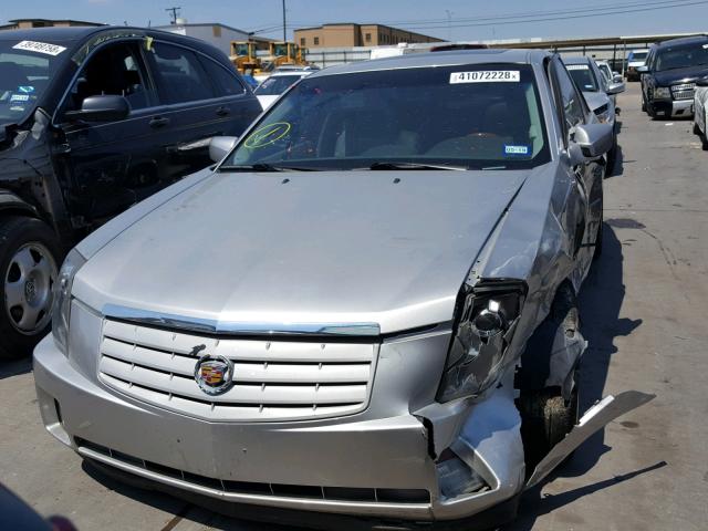 1G6DP577X70119202 - 2007 CADILLAC CTS HI FEA SILVER photo 2