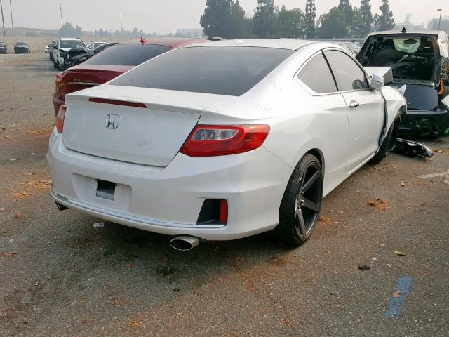 1HGCT2B82EA004783 - 2014 HONDA ACCORD EXL WHITE photo 4