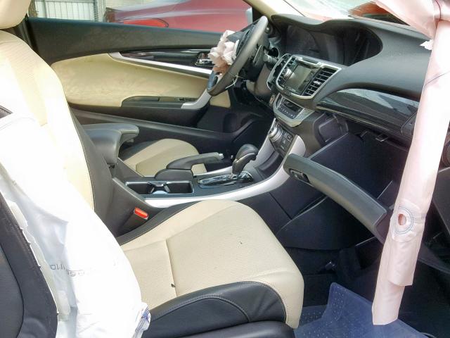 1HGCT2B82EA004783 - 2014 HONDA ACCORD EXL WHITE photo 5