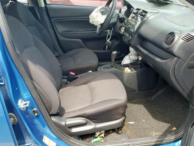 ML32A3HJ9FH048209 - 2015 MITSUBISHI MIRAGE DE BLUE photo 5